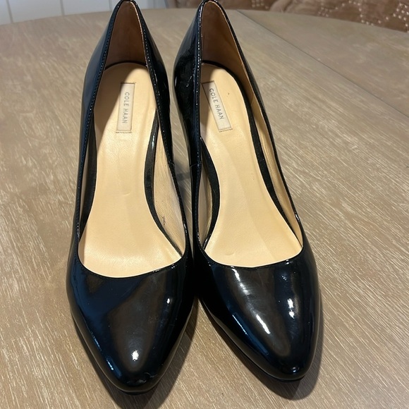Cole Haan Black Heels - Picture 1 of 5